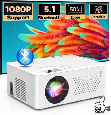 Full HD Beamer met Tas | Retourdeal | Scherpe Prijs, HD (720), LED, Nieuw, Ophalen of Verzenden