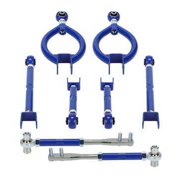 Achter Camber Kit + Trailing Arm + Toe + voor Tension Rod, Verzenden, Nieuw, Nissan