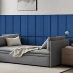 Gestoffeerde wandpanelen Carpino set van 2 fluweel 90x30 cm, Doe-het-zelf en Verbouw, Verzenden, Nieuw