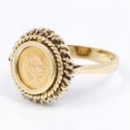 Ring - 12 kt. Geel goud, Emperador Maximiliano I de México., Sieraden, Tassen en Uiterlijk, Ringen, Nieuw
