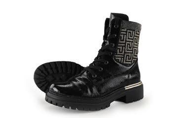 Rieker Boots in maat 39 Zwart, Verzenden, Zwart, Overige typen, Zo goed als nieuw