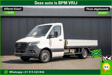 Mercedes-Benz Sprinter 519 CDI | 190PK | Automaat | Nieuw |, Automaat, Gebruikt, Zwart, Wit