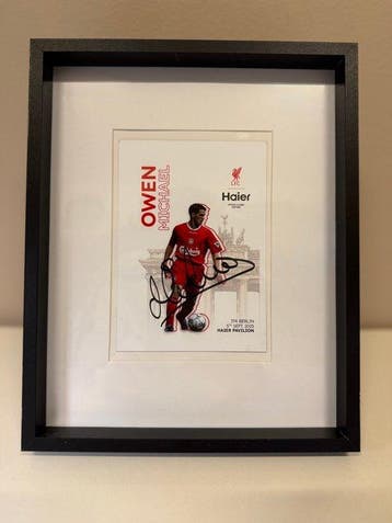 Liverpool - Michael Owen - 2025 - Foto, Verzamelen, Nieuw