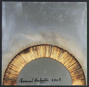Bernard Aubertin (1934-2015) - Dessins de feu sur aluminium