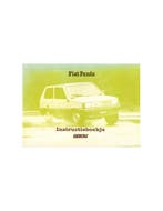 1983 FIAT PANDA INSTRUCTIEBOEKJE NEDERLANDS