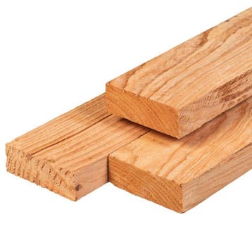Douglas plank / balk 50x150 fijn bezaagd 4 meter planken, Nieuw