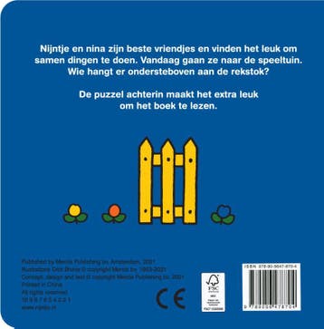 Nijntje en Nina in de speeltuin 9789056478704 Dick Bruna, Verzenden, Gelezen, Dick Bruna