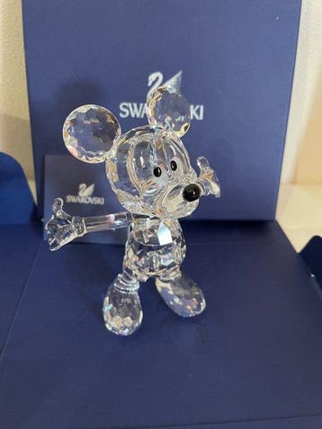 Swarovski - Beeldje - Disney Mickey Mouse - Boxed - Kristal