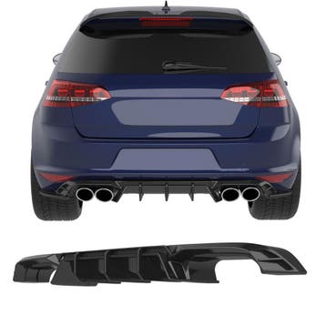 Diffuser geschikt voor Volkswagen Golf Mk7 R | 2013–2016