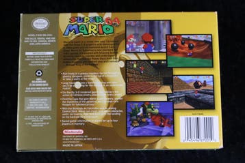 Super Mario 64 Nintendo 64 N64 Boxed NTSC USA Mint Condition, Spelcomputers en Games, Games | Nintendo 64, Verzenden, Nieuw