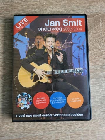 DVD - Jan Smit - Onderweg 2003 - 2004, Alle leeftijden, Verzenden, Gebruikt