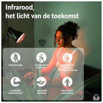FLEXIE® Infralux 150 Infraroodlamp met Warmtelamp Rood, Ophalen of Verzenden, Zo goed als nieuw