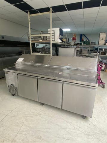 Pizza koelwerkbank - 233x87x139, Zakelijke goederen, Horeca | Keukenapparatuur, Ophalen of Verzenden, Gebruikt