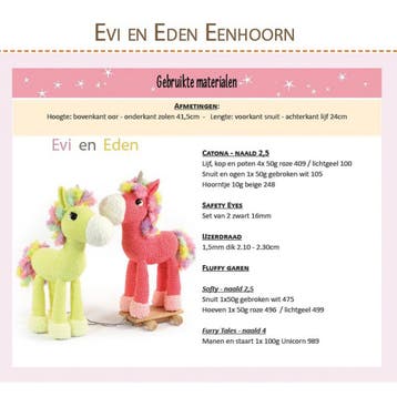 Eenhoorn uit Beesies Haken Deel 2 - Haakpret Anja Toonen -, Ophalen of Verzenden, Nieuw