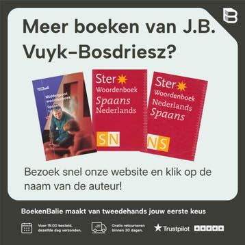 Wolters ster woordenboek Nederlands-Spaans / Wolters ster, Verzenden, Gelezen, J.B. Vuyk-Bosdriesz