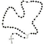 Fako Bijoux - Ketting - Rozenkrans - Sandelhout - Zwart, Sieraden, Tassen en Uiterlijk, Kettingen, Verzenden, Nieuw