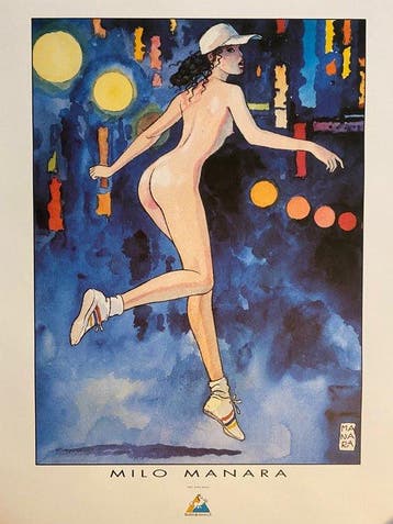 Milo Manara (After) - Click - Jaren 1980, Antiek en Kunst
