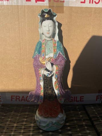 Figuur - Porselein - China - Qianlong (1736-1795), Antiek en Kunst