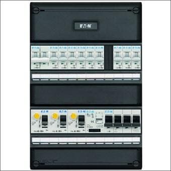 Groepenkast Eaton | 9 groepen, 1 fornuisgroep en beltrafo |, Doe-het-zelf en Verbouw, Ophalen of Verzenden, Nieuw, Groepenkast