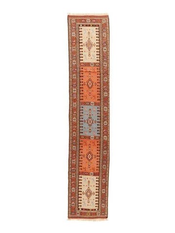 Anatolisch naaldwerk Soumak kilim - Tapijt - 398 cm - 77 cm, Nieuw