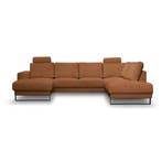 U-Bank Baarlo - u-banken - Cognac, Nieuw, 150 cm of meer, Stof, 300 cm of meer