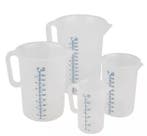 Plastic Maatbeker | 5 Verschillende Formaten | 500ml tot..., Verzenden
