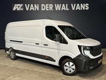 Renault Master L3H2 | Financial Lease voor 550 p/mnd, Stof, Gebruikt, Overige carrosserieën, Wit