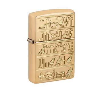 Zippo Hieroglyphs design, Verzenden, Nieuw, Aansteker