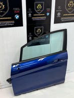 Ford Fiesta portier 4-deurs links voor deur bj.2016 blauw, Auto-onderdelen, Carrosserie en Plaatwerk, Gebruikt, Voor, Ford, Deur