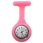 Fako - Verpleegstershorloge - Siliconen Uni - Lichtroze, Verzenden, Nieuw
