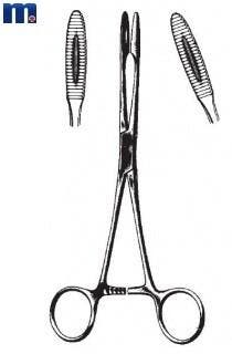 Koorntang, korentang  gebogen Gross-Maier 20 cm (A-merk), Verzenden, Nieuw