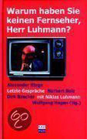 Warum haben Sie keinen Fernseher, Herr Luhmann, Ophalen of Verzenden, Nieuw