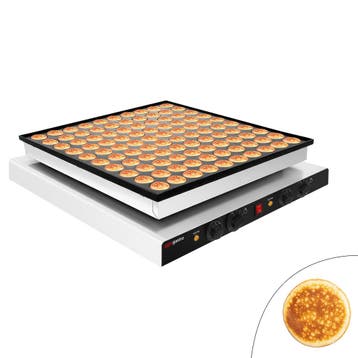 GGM Gastro | Wafelijzer - Enkel - Mechanisch - 3kW - |, Verzenden, Nieuw