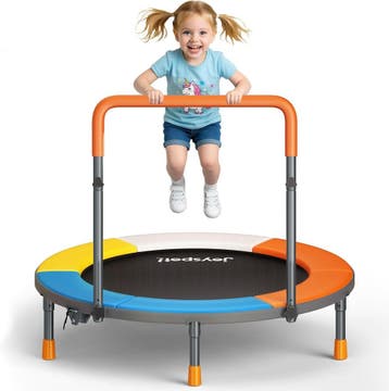 JOY SPOT Kindertrampoline - 91cm | Laatste Stuk!, Kinderen en Baby's, Speelgoed | Buiten | Trampolines, Ophalen of Verzenden, Zo goed als nieuw