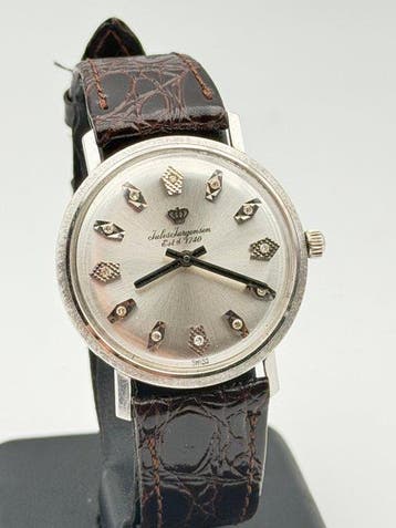 Jules Jürgensen - 14k gold diamond - Unisex - 1960-1969, Nieuw