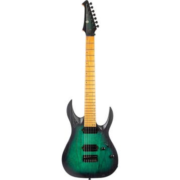 Spira S-607 AGR 7-snarige ST-Style Elektrische Gitaar Green, Muziek en Instrumenten, Snaarinstrumenten | Gitaren | Elektrisch