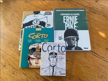 Hugo Pratt - 3x C + B - EO/Ré - 4 Album - 1994/2020, Nieuw