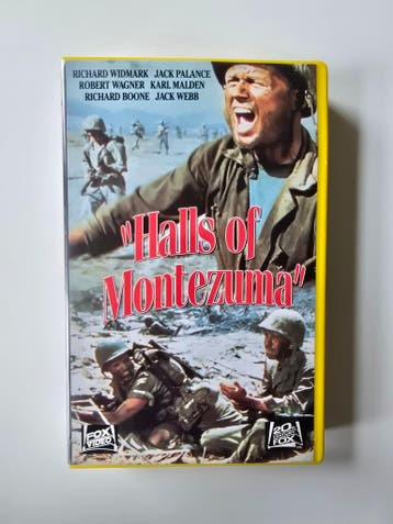 HALLS OF MONTEZUMA (VHS), Verzenden, Gebruikt