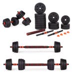Dumbbell Set 40kg | Verstelbaar | Nieuw | Scherpe Prijs, Kunststof, Overige typen, Ophalen of Verzenden, Armen