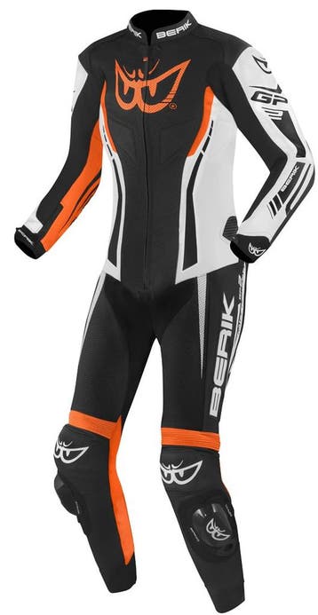 Berik Monza Dames Zwart Wit Oranje 1-Delig Motorpak, Nieuw met kaartje, Verzenden, Overall, Dames