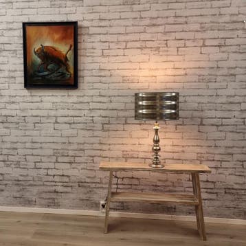 Colmore tafellamp Tafellampen 403 Refurbished, Ophalen, Overige materialen, 50 tot 75 cm, Klassiek