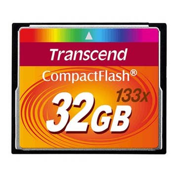 CF kaart | Transcend | 32 GB (133X), Audio, Tv en Foto, Verzenden, Nieuw, Transcend