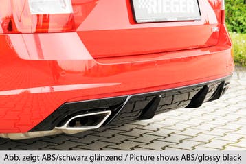 Rieger diffuser | Octavia RS (5E): 06.13-01.17 (tot Facelift, Verzenden, Nieuw, Skoda