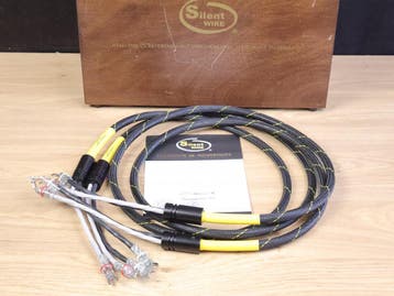 Silent Wire LS Referenz Ag high end silver audio speaker cab, Ophalen of Verzenden, Gebruikt, Overige kabels