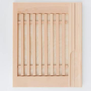 HOCHO Beukenhouten Broodsnijplank 355x295x22 mm – Met Kru., Ophalen of Verzenden, Nieuw