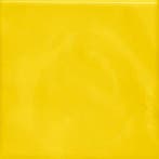 Wandtegel Handvorm Geo Twist Geel Glans 10x10 (Muurtegels), Doe-het-zelf en Verbouw, Tegels, Nieuw, Minder dan 20 cm, 10 m² of meer