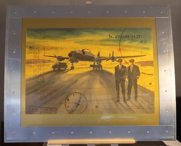 Een indrukwekkende Épreuve dArtiste (EA) lithografie As