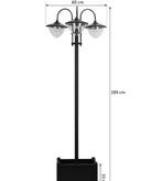 Solar Tuinlantaarn 189 cm – 18 LED, IP44 Waterdicht, Huis en Inrichting, Lampen | Hanglampen, Verzenden, Nieuw
