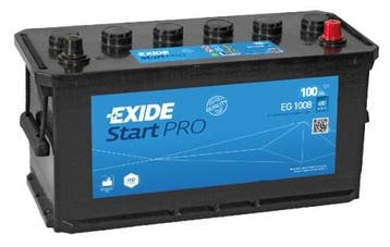 Exide StartPRO 12V accu | EG1008 | 12V 100Ah, Ophalen of Verzenden, Nieuw