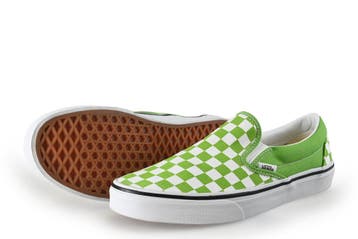 Vans Instappers in maat 40 Groen, Overige kleuren, Verzenden, Overige typen, Zo goed als nieuw